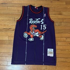 Vince Carter Purple Raptors Basketball Jersey